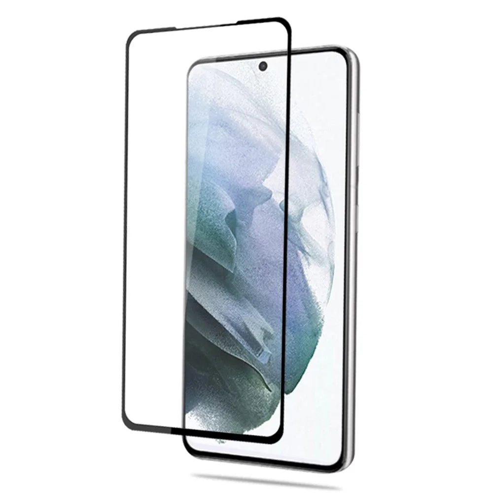 MOCOLO Ultra Clear Full Screen Protector for Samsung Galaxy S22+ 5G / S23+, Double Defense Full Glue Silk Printing Anti-explosion Tempered Glass Film - Black - 4