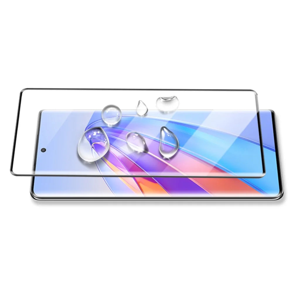 MOCOLO For Honor X40 5G / 60 / 60 SE / 70 5G 3D Curved Full Screen Protector Full Glue Tempered Glass HD Clear Film - Black - 4
