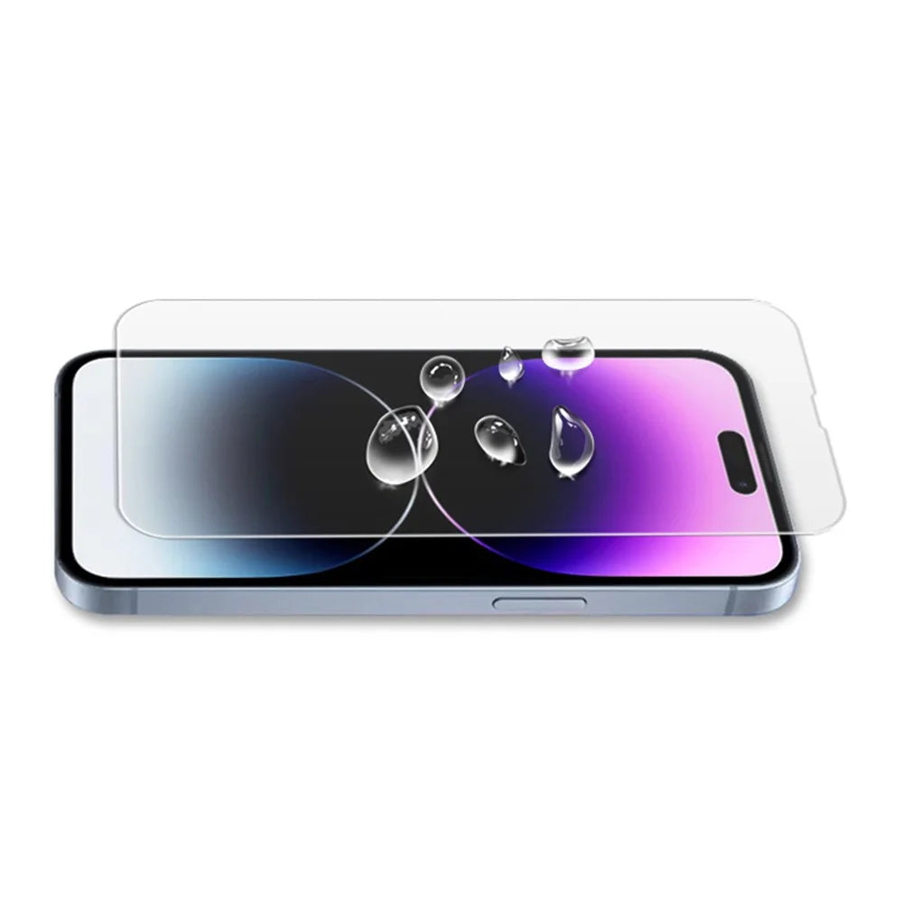 MOCOLO For iPhone 14 Pro Max Crystal Clear Phone Screen Protector Anti-Scratch Full Glue Tempered Glass Film - 4