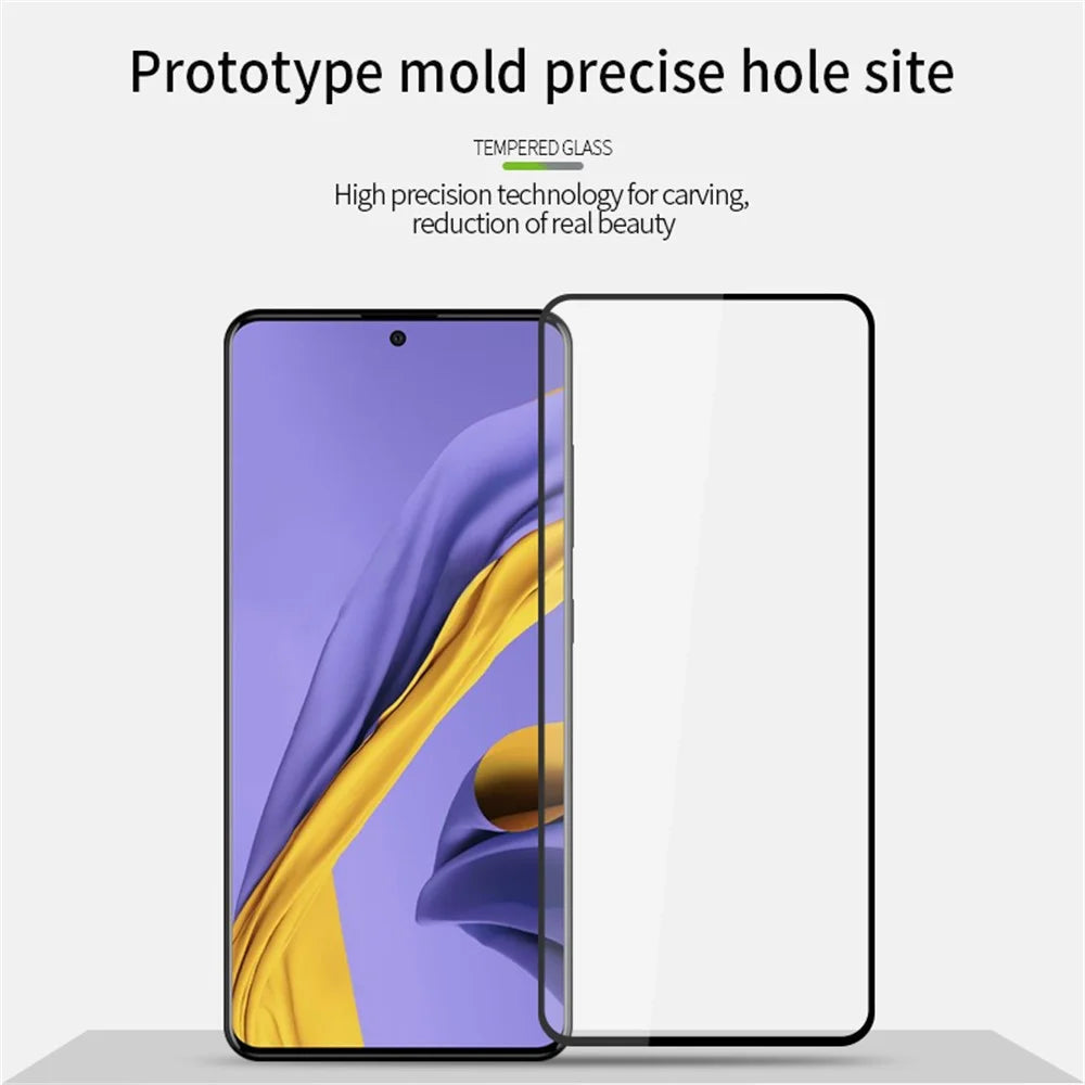 PINWUYO JK Tempered Glass Film Series-2 for Oppo A98 5G HD Clarity High Aluminum-silicon Glass Full Cover Screen Protector - 3