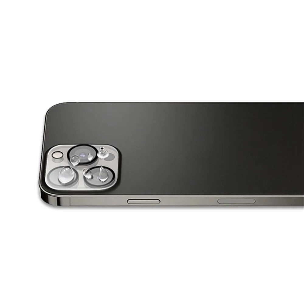 MOCOLO For iPhone 15 Pro Max Camera Lens Protector Tempered Glass Silk Printing Lens Film with Night Circle - 3