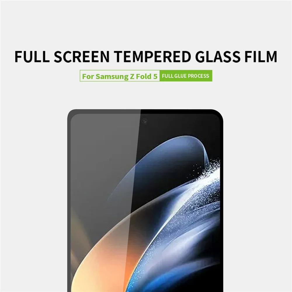 PINWUYO JK Tempered Glass Film Series-2 for Samsung Galaxy Z Fold5 5G High Aluminum-silicon Glass Double Defense Full Screen Protector - 3