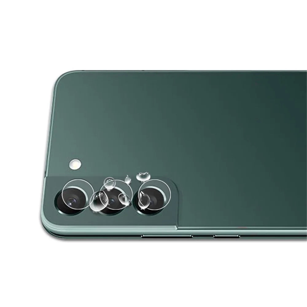 MOCOLO Anti-Fingerprint Lens Film Set for Samsung Galaxy S23+ , 9H Tempered Glass HD Back Camera Lens Protector - Transparent - 3