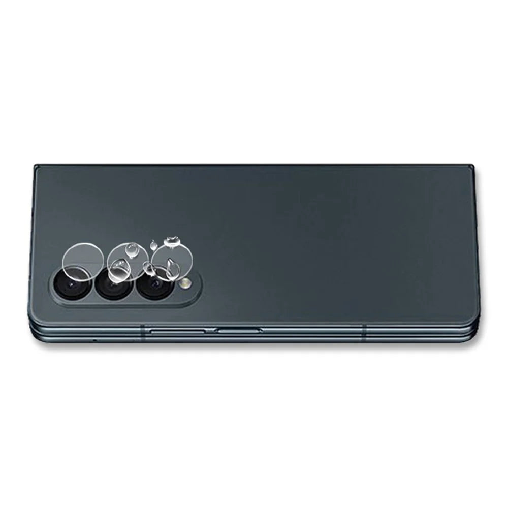 MOCOLO Anti-Scratch Lens Film Set for Samsung Galaxy Z Fold4 5G , 9H Tempered Glass HD Back Camera Lens Protector - Transparent - 3