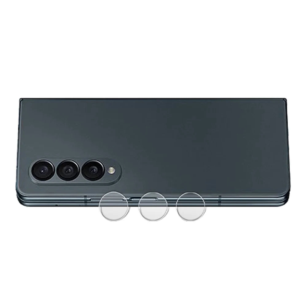 MOCOLO Anti-Scratch Lens Film Set for Samsung Galaxy Z Fold4 5G , 9H Tempered Glass HD Back Camera Lens Protector - Transparent - 4