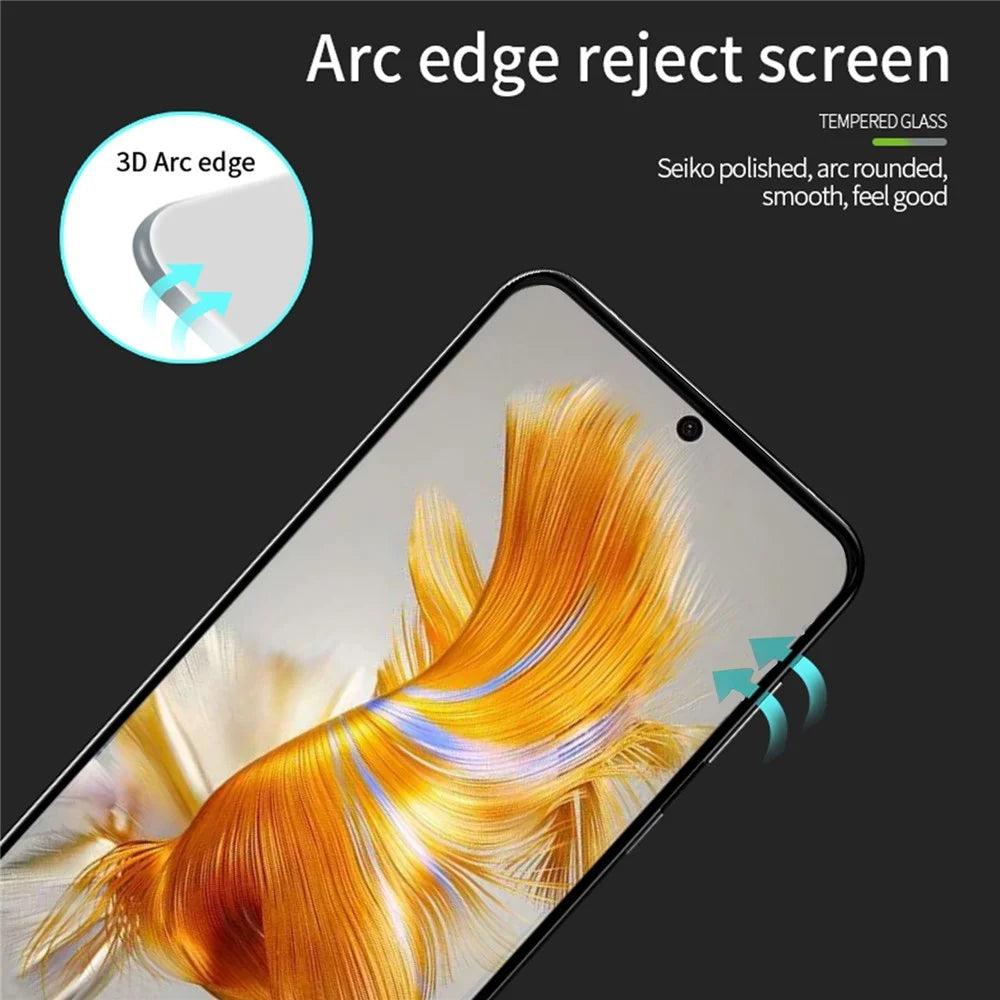 PINWUYO JK 3D Curved Tempered Glass Film-2 for Huawei Mate 60 Full Glue Screen Protector High Aluminum-silicon Glass Film - 6