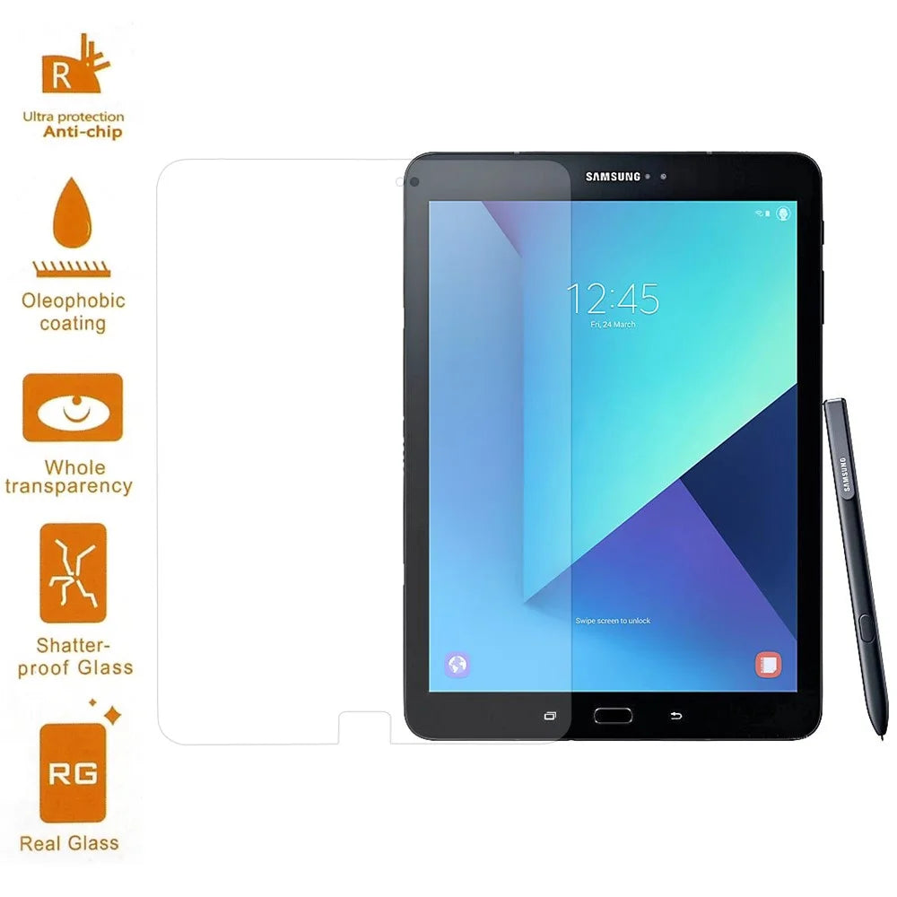 0.3mm Tempered Glass Screen Protector for Samsung Galaxy Tab S3 9.7'' (Arc Edge) - 1