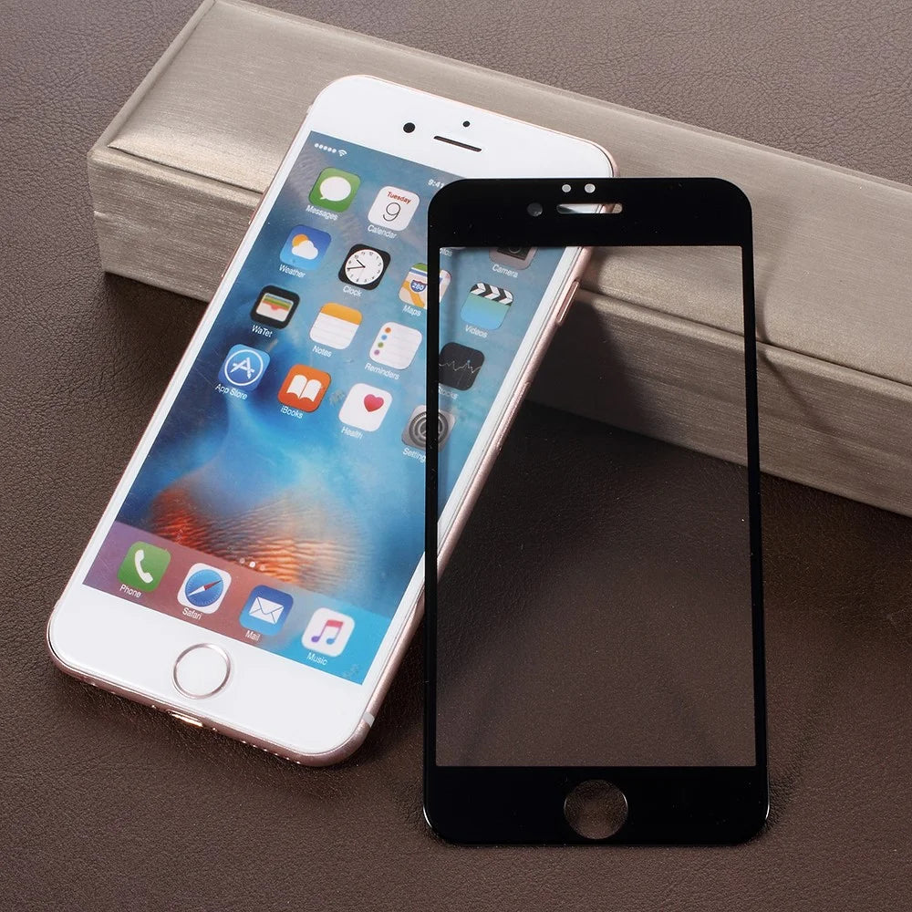 4D Full Size Tempered Glass Screen Guard Film for iPhone 6s / 6 4.7 inch - Black - 2