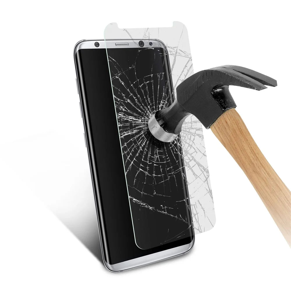 For Samsung Galaxy S8 Plus Tempered Glass Guard Film (0.3mm, Straight Edge) - 6