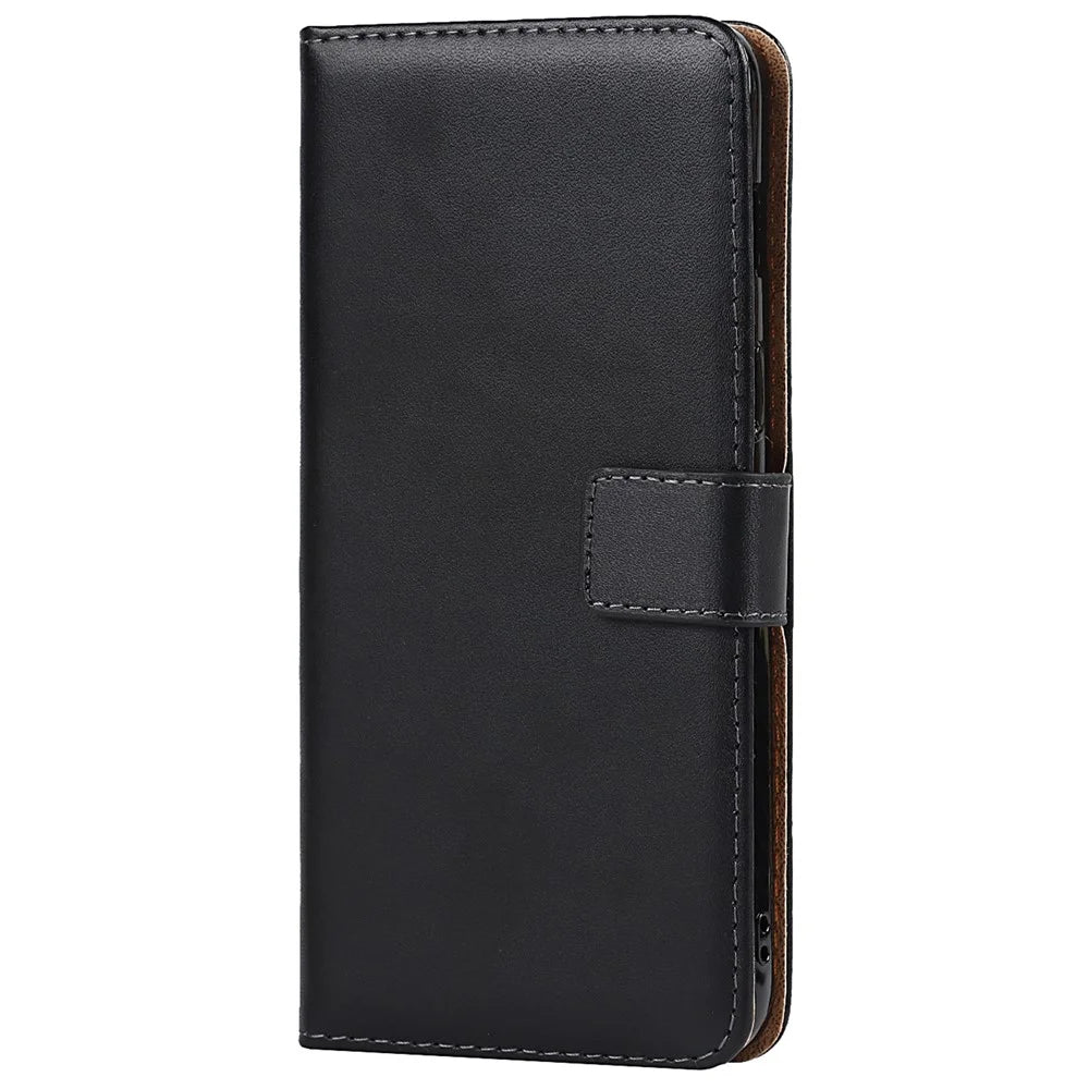 Dual-Sided Magnetic Clasp Split Leather Wallet Stand Function Phone Case Protective Cover for OnePlus Nord 2 5G - 2