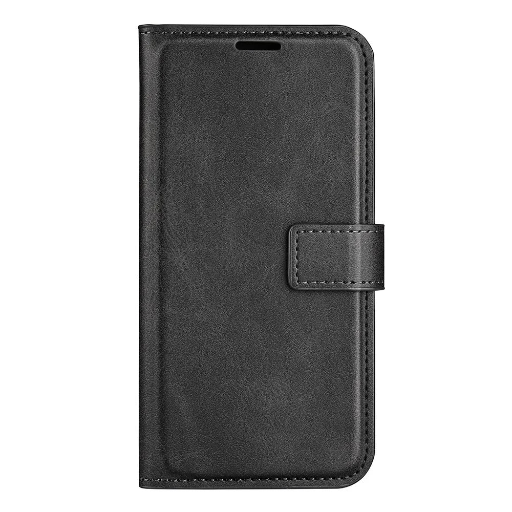 Wallet Phone Case for OnePlus Nord CE 2 5G Protective Folio Flip Cover Magnetic Closure PU Leather Case with Stand - Black - 2