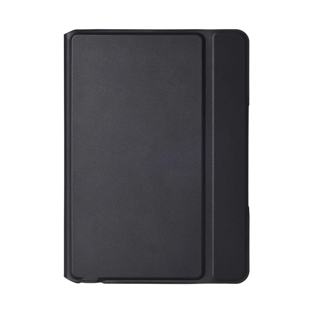 2 in 1 Bluetooth-compatible Keyboard with Stand Leather Tablet Shell for iPad 9.7 -inch (2018) (2017)/Air 2/Air (2013) - Black - 2