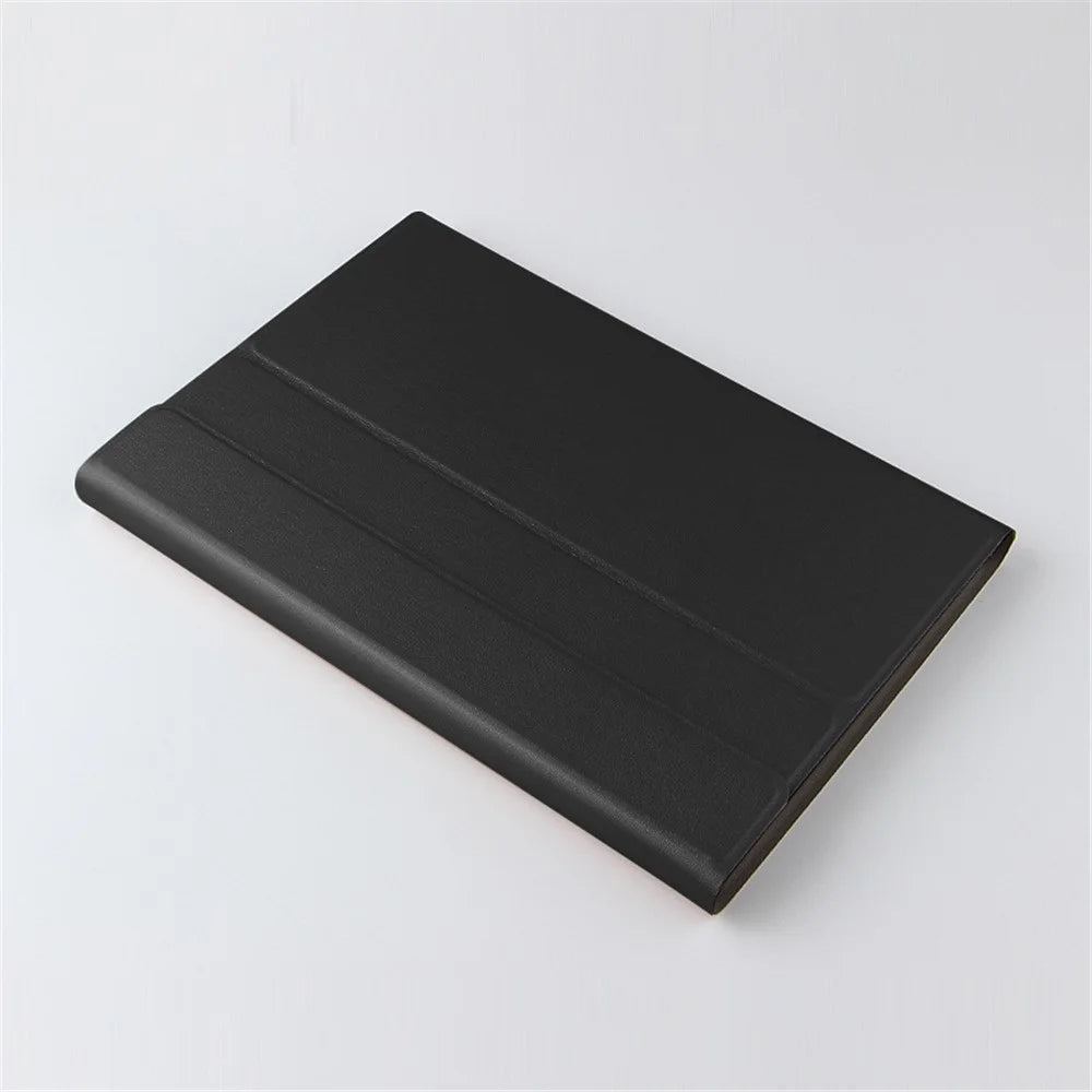 For iPad Air (2022) / (2020) Leather Stand Tablet Case with Detachable Magnetic Wireless Keyboard (Without Touchpad) - Black - 7