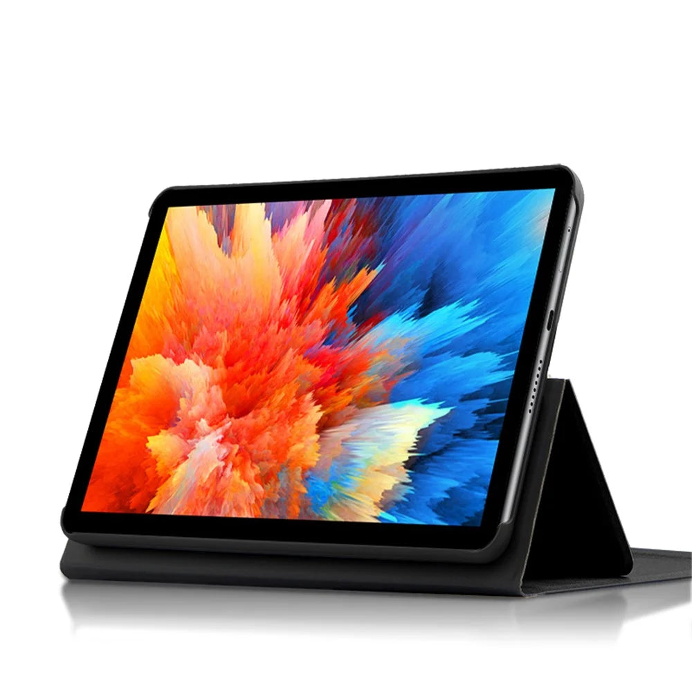 For Asus Adolpad 10 Pro Detachable Bluetooth-compatible Keyboard with Hinge Stand Leather Case - 6