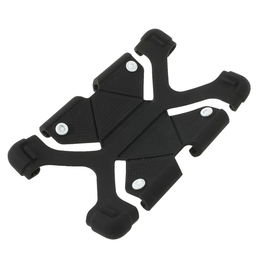 Universal Silicone Flexible Protector Shell for Lenovo Tab 4 8 / Xiaomi Mi Pad 4 - Black - 4