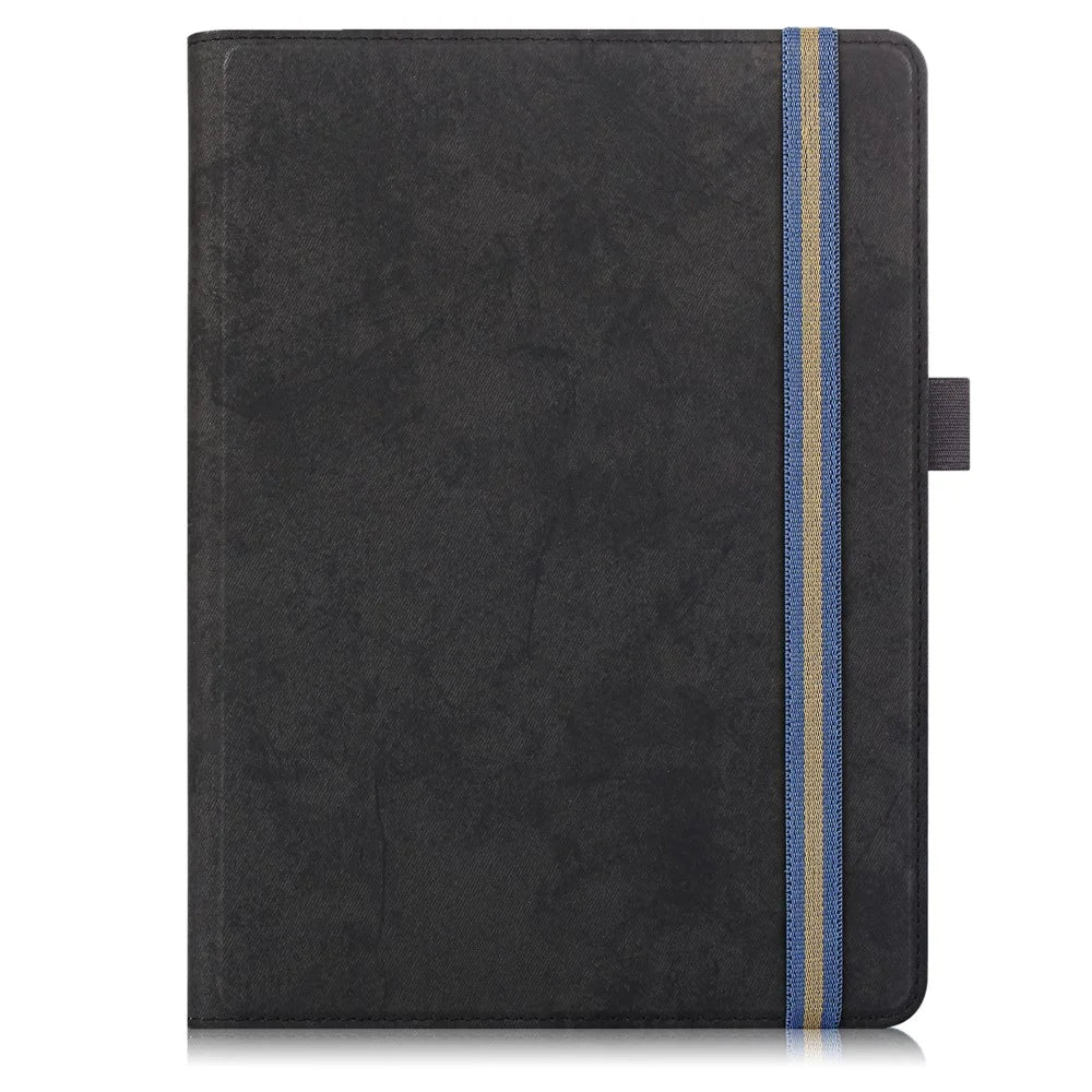 PU Leather Tablet Cover with Stand Case Universal for 9 - 10 Inches Tablet PC - Black - 2