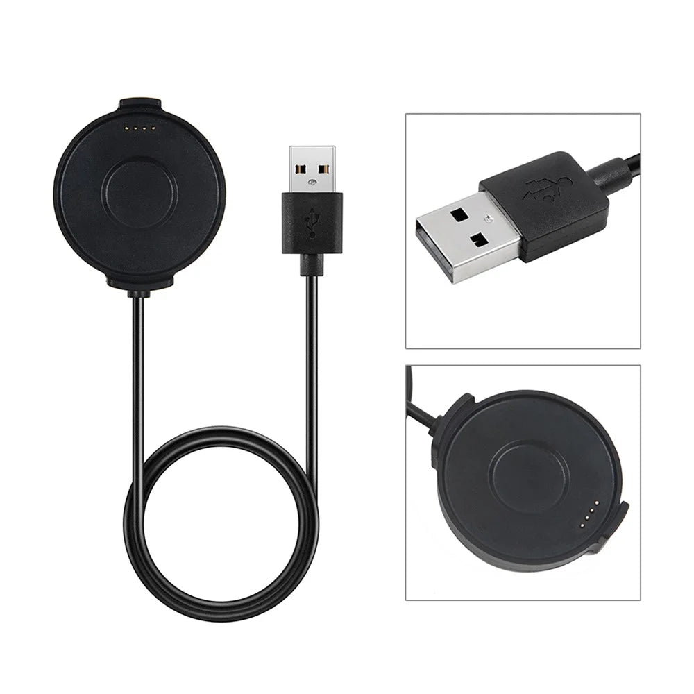 Magnetic Suction Charger for TicWatch Pro Smart Watch with 1m USB Charging Cable - 1