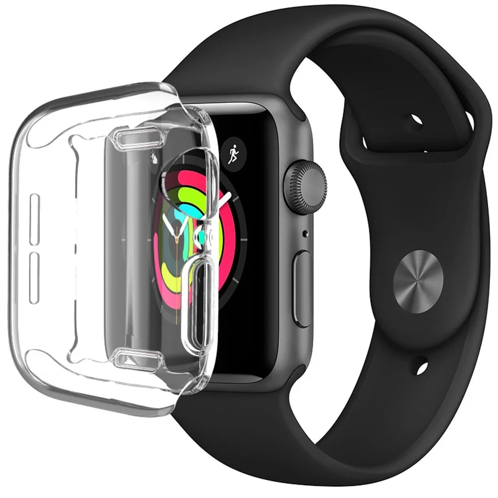IMAK UX-3 Series for Apple Watch Series SE3 / SE2 / SE1 /  6 / 5 / 4 40mm Soft Case Cover [Front Protection Version] - 2