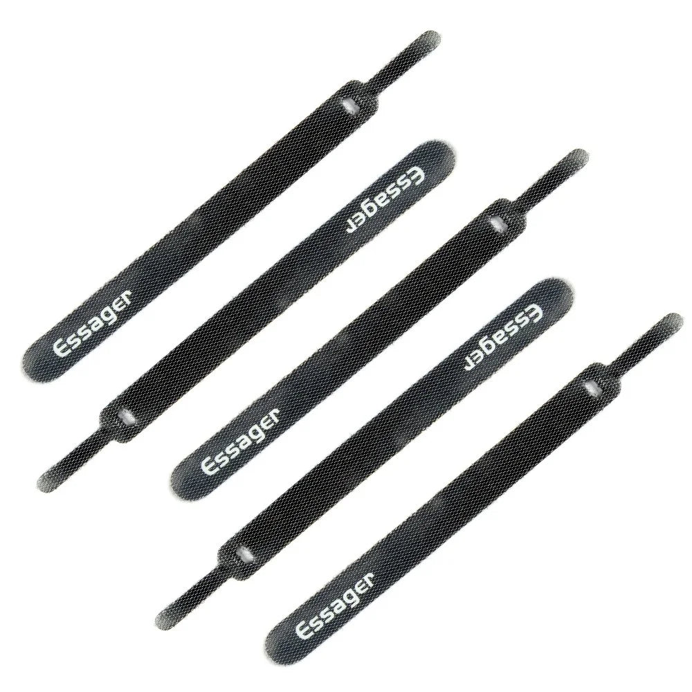 ESSAGER 10Pcs Data Cable Organizer Headphone Cord Finishing Wrap - 2