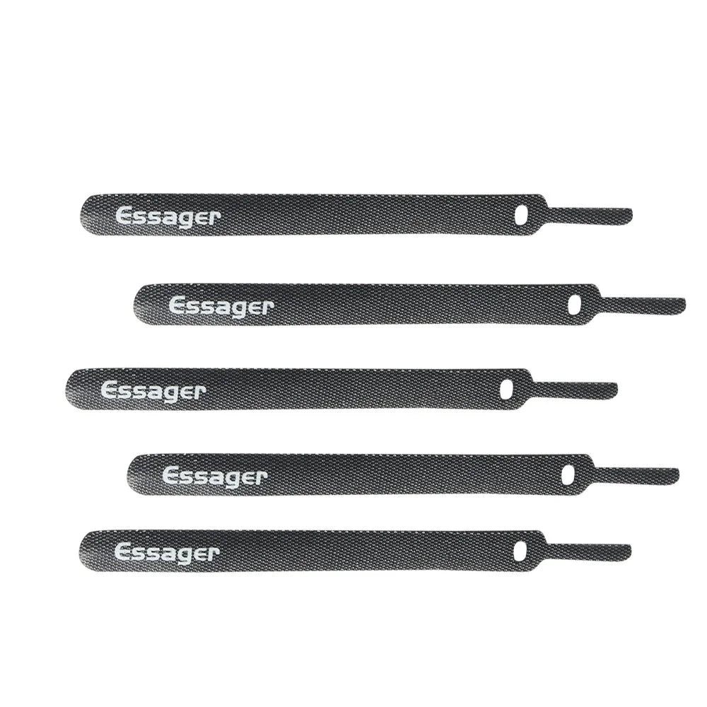 ESSAGER 10Pcs Data Cable Organizer Headphone Cord Finishing Wrap - 3