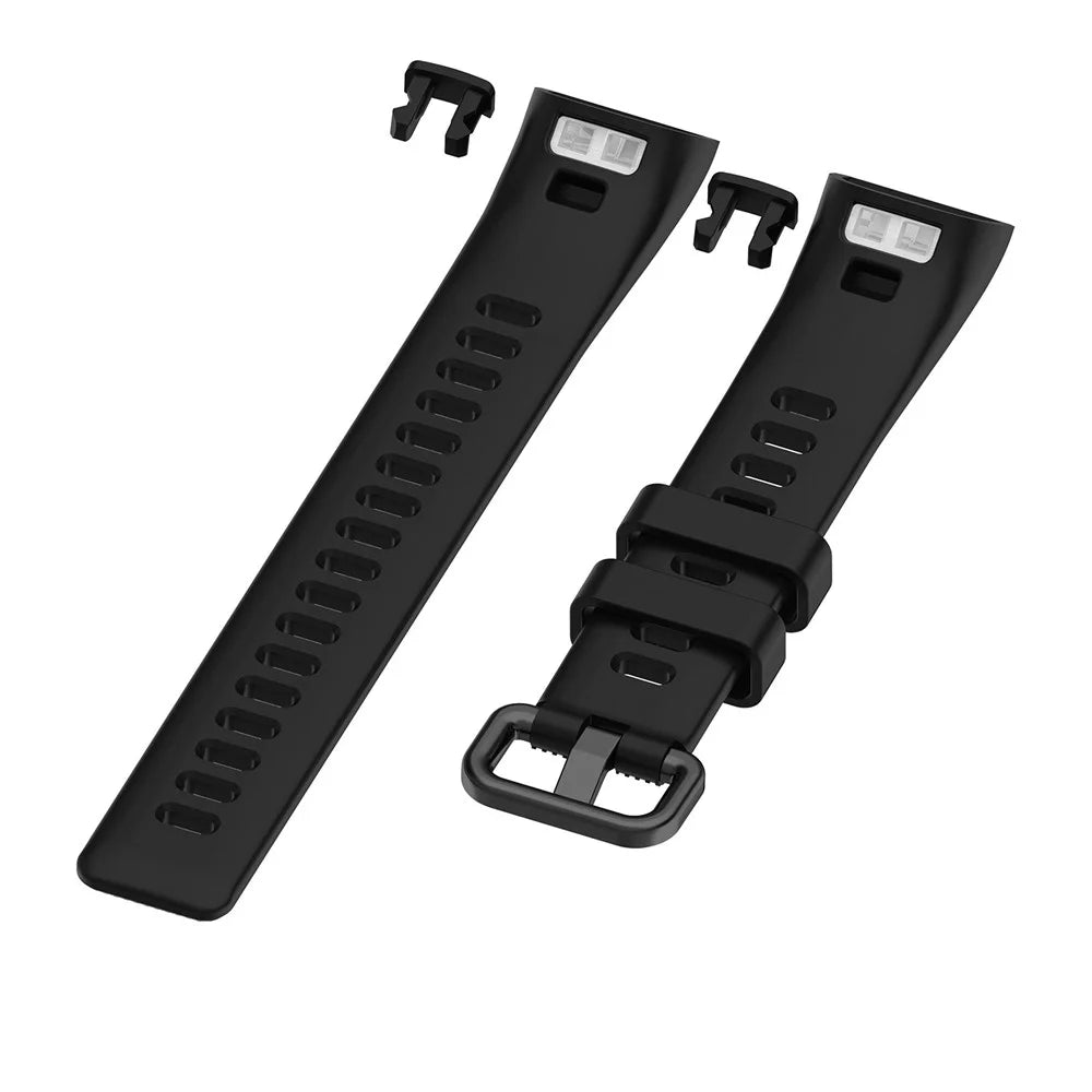 TPU Smart Bracelet Strap Replacement Band for Huawei Band 4 Pro - Black - 4