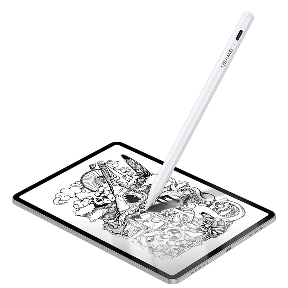 USAMS US-ZB223 For iPad 2018-2021 Active Stylus Pen Capacitive Palm Rejection Drawing Writing Tablet Pen - 2