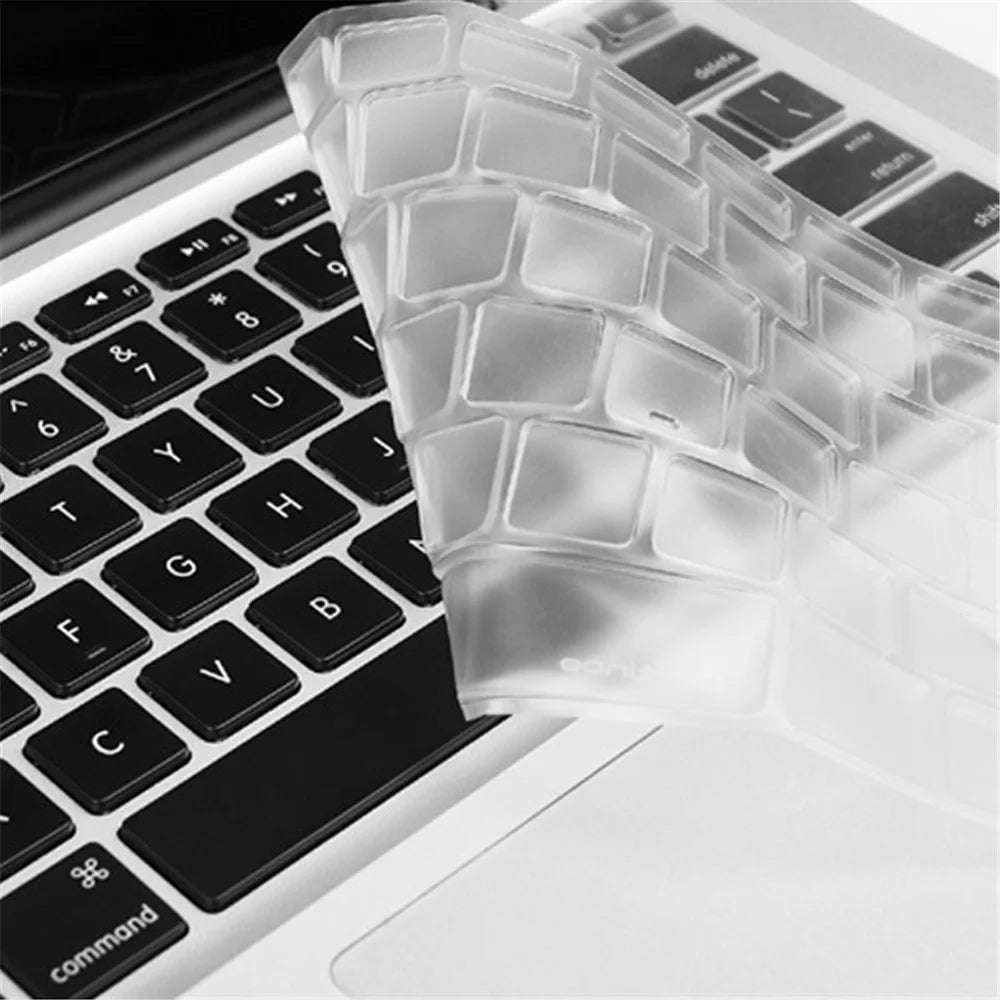 ENKAY HAT PRINCE Transparent Soft TPU Keyboard Cover Skin for MacBook Pro/MacBook/MacBook Air 13.3 inches - 5