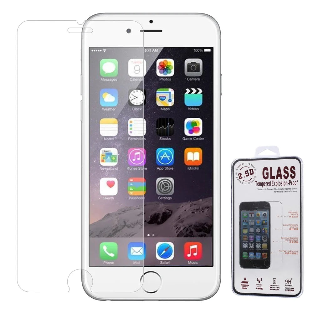 Tempered Glass Screen Protective Film for iPhone 6s Plus / 6 Plus 0.16mm Arc Edge - 1