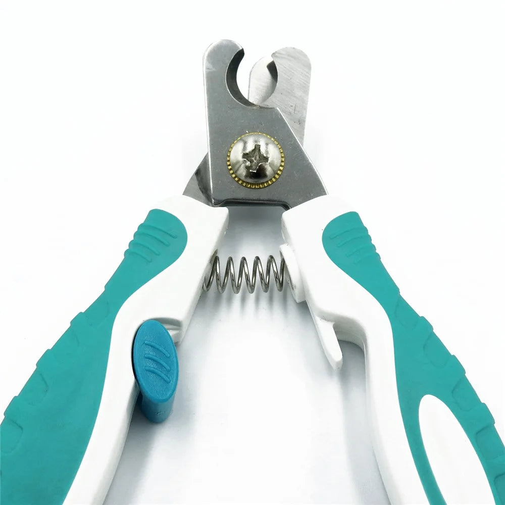 Pain-free Pet Nail Clipper Cutter Grinders for Cats Dogs Nails Care Tool with File - 4