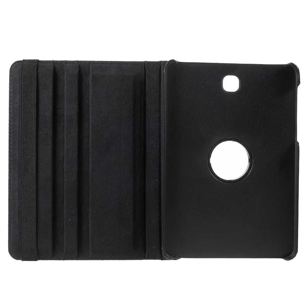 Rotary Stand Leather Flip Case for Samsung Galaxy Tab S2 8.0 T710 T715 - Black - 6