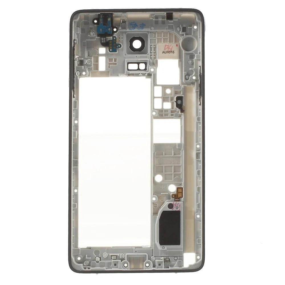 For Samsung Galaxy Note 4 SM-N910F Rear Housing with Small Parts - Black - 1
