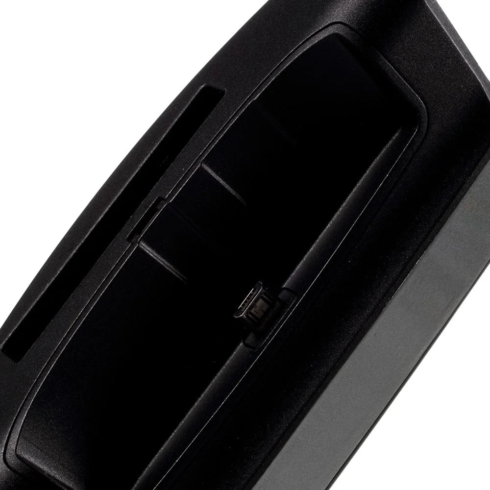 USB Charger Dock Cradle w/ Spare Battery Slot for LG G4 - Black - 5