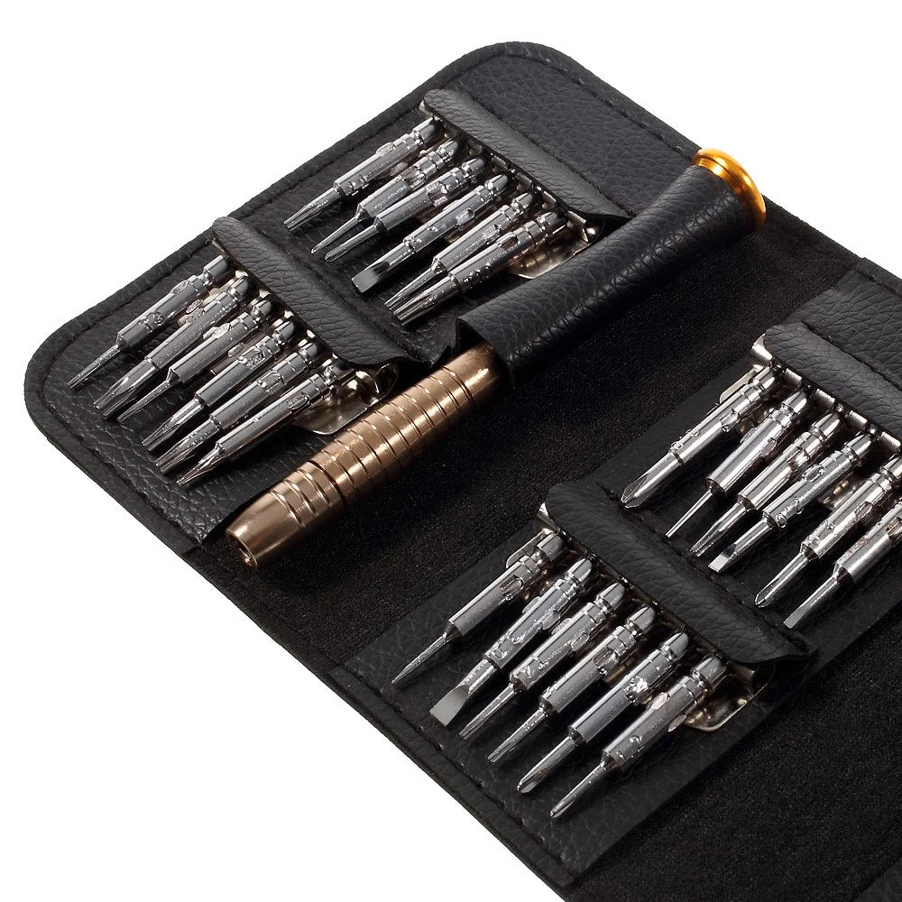 25-In-1 Screwdriver Kit Repair Tools for iPhone Samsung Etc - 4