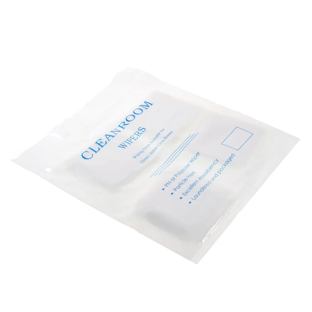 140pcs/Pack Cleanroom Wipers Polyester Anti-Static Particle Free Wiping Cloth - 2