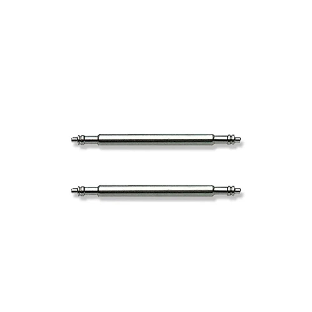 2Pcs 22mm Stainless Steel Spring Bar Pins for Watch Band Strap - 1