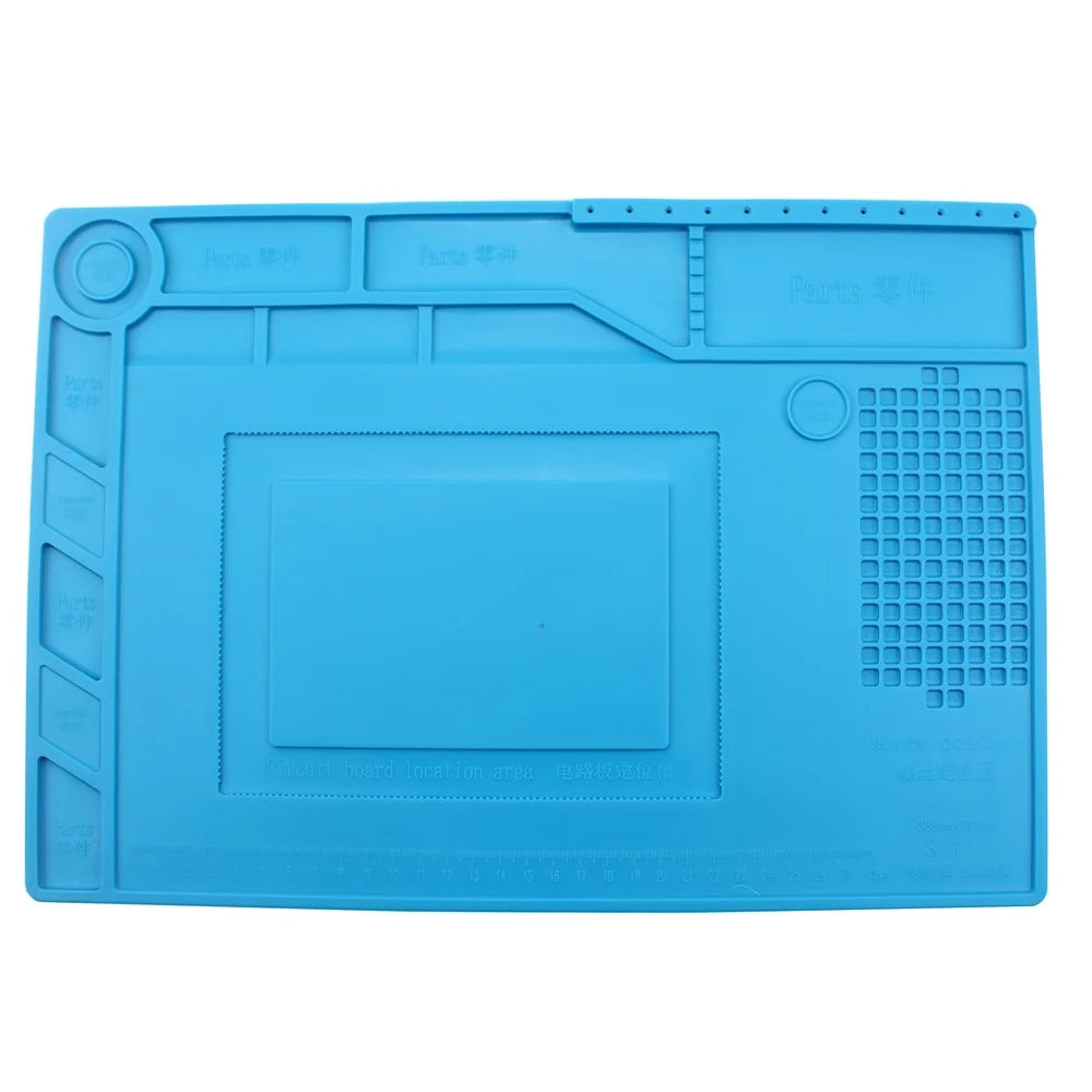 Heat Insulation Silicone Pad Soldering Station Mat Maintenance Platform for Phone Repair - 3