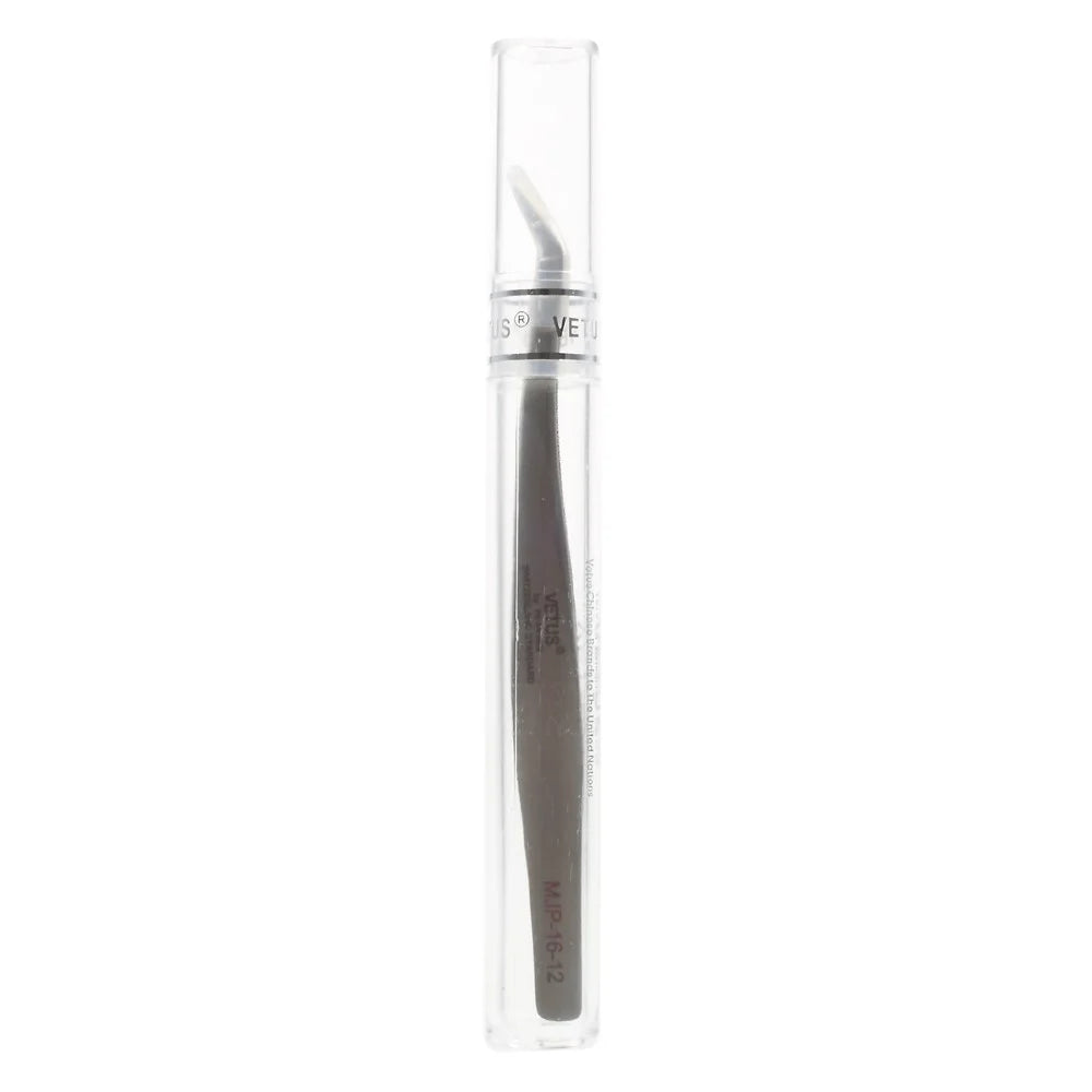 VETUS MJP-16-12 VETUS High Strength Stainless Steel Professional Curved Tip Tweezers Repair Tool - Style A - 7