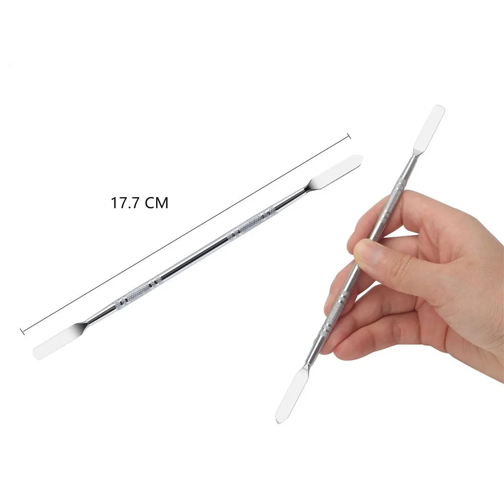 P8824 Double-sided Metal Spudger Stick Opening Pry Tool for Pad and Smartphone - 4