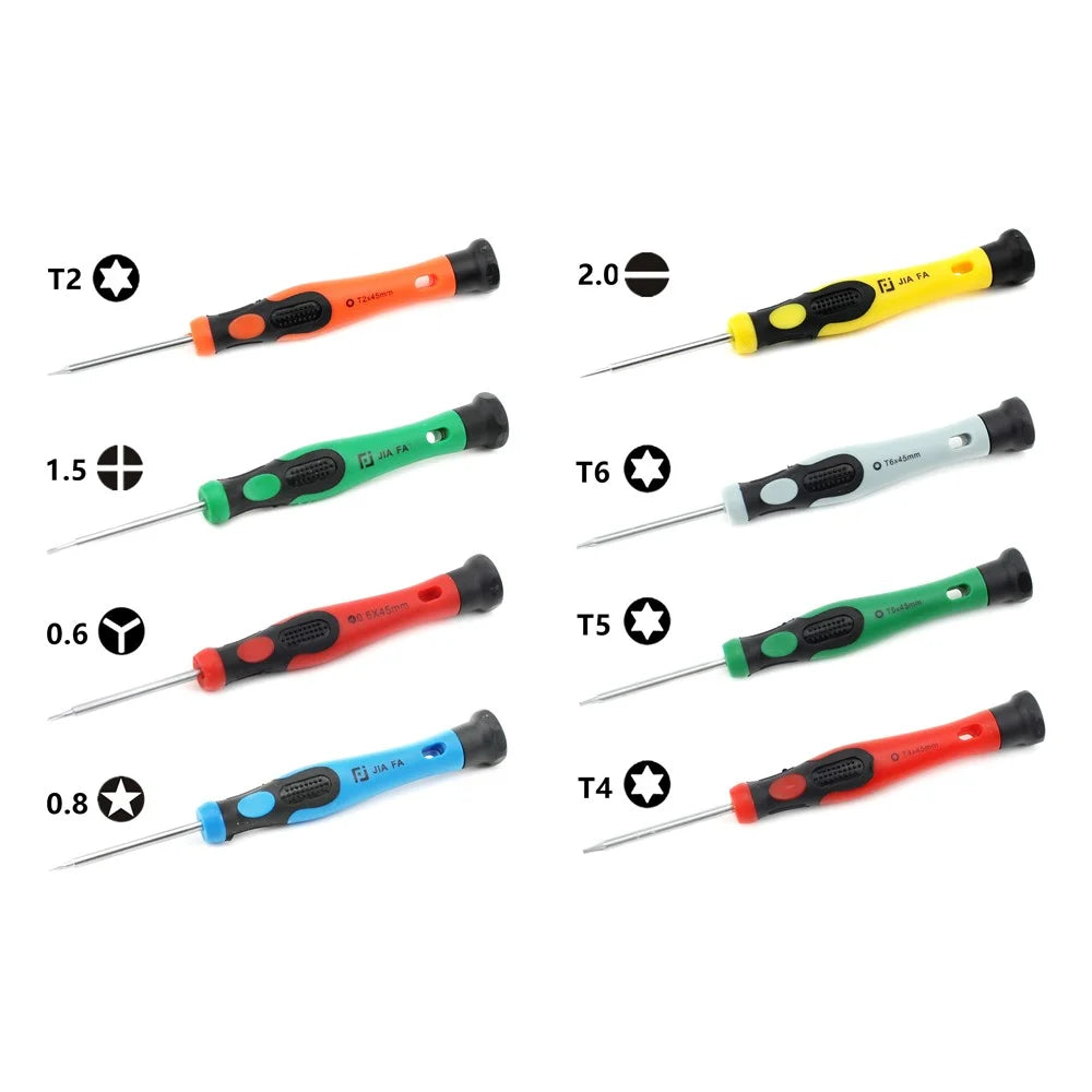 JF-8136 32-in-1 Opening Pry Screwdriver Repair Tool Kit for iPhone Samsung Huawei - 2