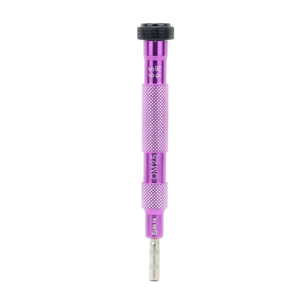 JIAFA JF-617 Metal Nonslip Screwdriver Handle for Phillips 2.5 - Purple - 3