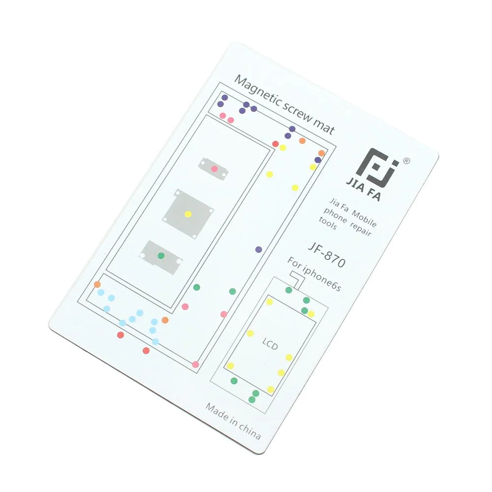 JIAFA JF-870 Magnetic Screw Mat Phone Repair Tool for iPhone 6s 4.7-inch - 2