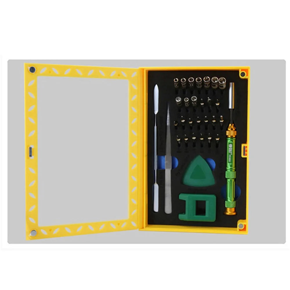 BEST BST-8929 Multi-function Screwdriver Set High Precision Screwdriver Kit with Tweezers Magnetizer Spudger - 3