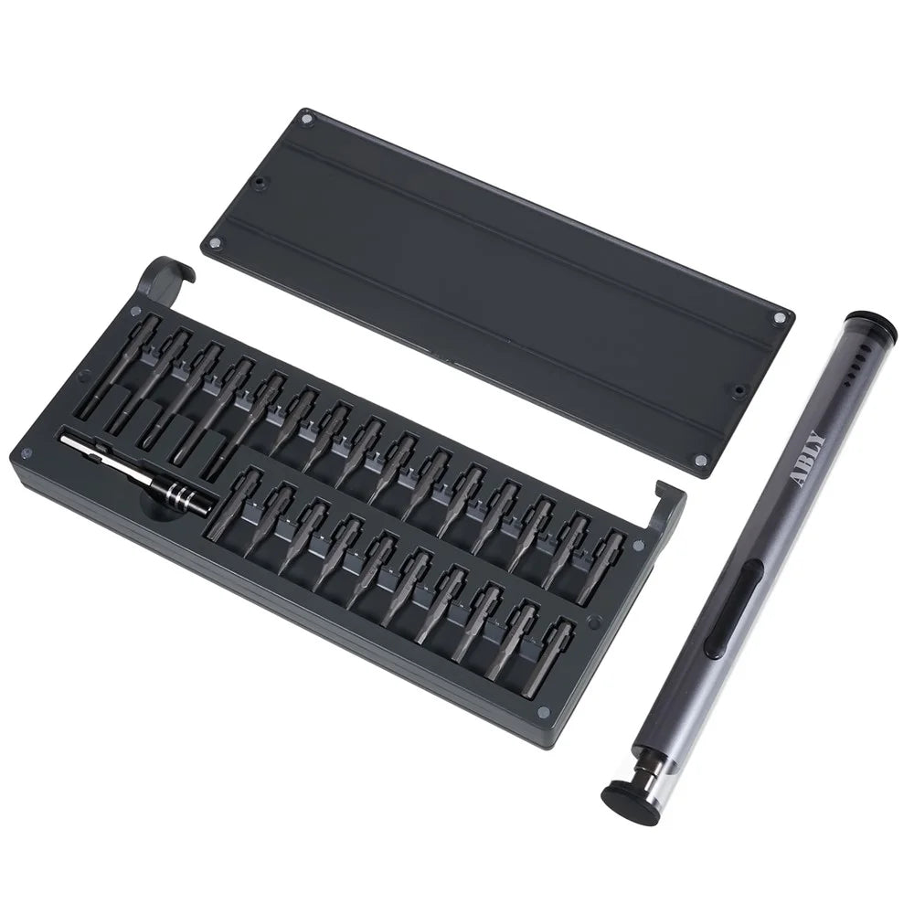 ZPJ1802A Lithium Battery Precision Electric Screwdriver Smart Repair Tool with 55 Screw Bits - 2