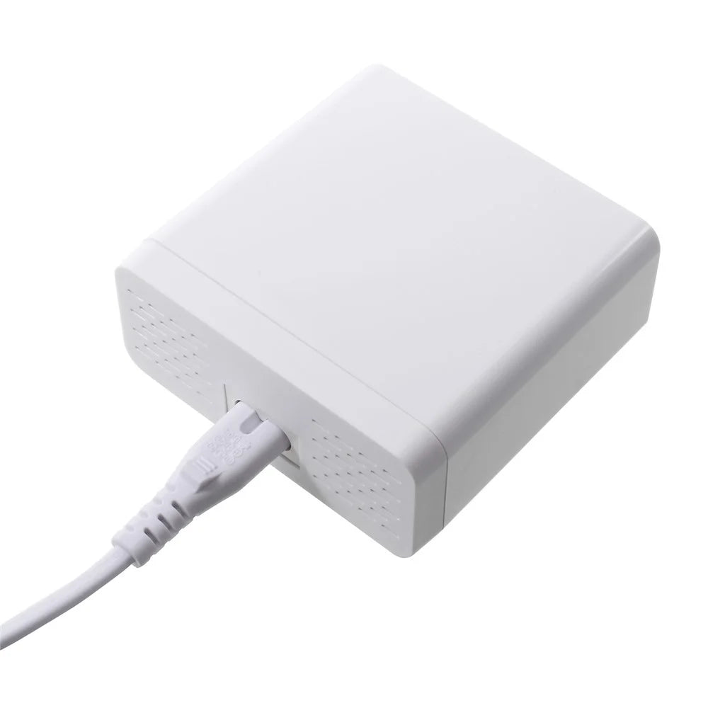 6 USB Ports Charger with Digital Display 30W Total 5V/6A Output - EU Plug - 6