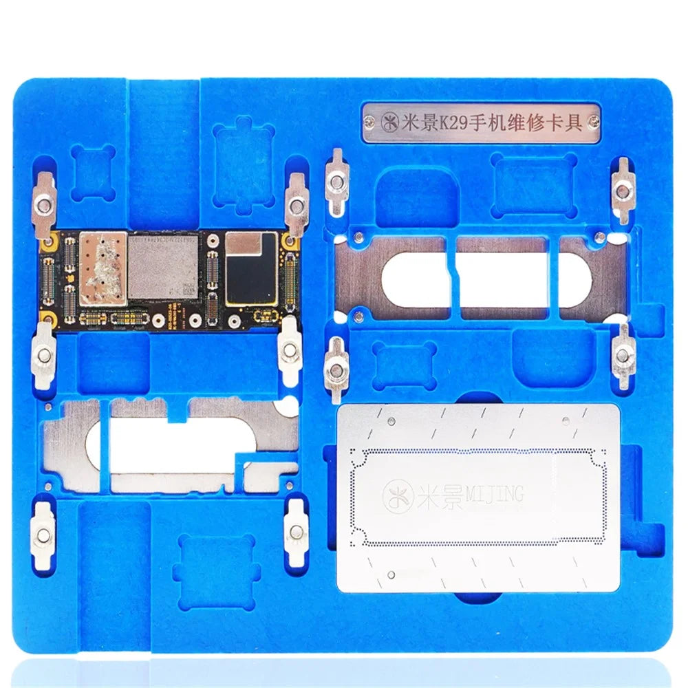 MIJING K29 Mobile Phone Mainboard Special Fixture for Planting Tin for iPhone 11 6.1 inch - 1