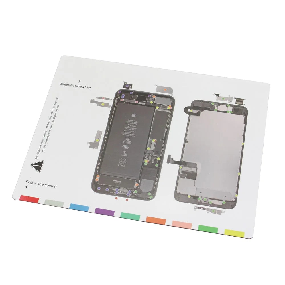 For iPhone 7 4.7 Professional Magnetic Screw Mat Chart Repair Tool - 2