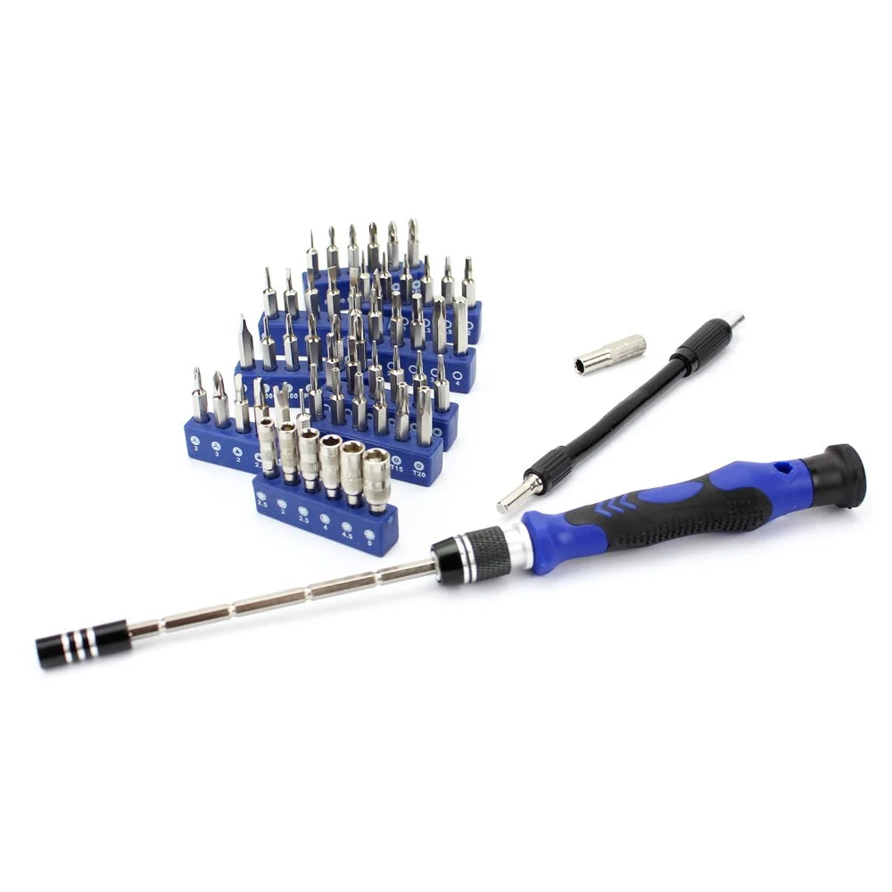 58-in-1 54 Bits Precision Screwdriver Disassembly Repairing Tool Set for iPhone Samsung Etc. - 2
