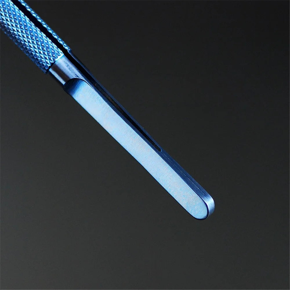 0.15mm Titanium Alloy Fingerprint Jump Wire Tweezer for Mobile Phone Mainboard Maintenance - Straight Tip - 3