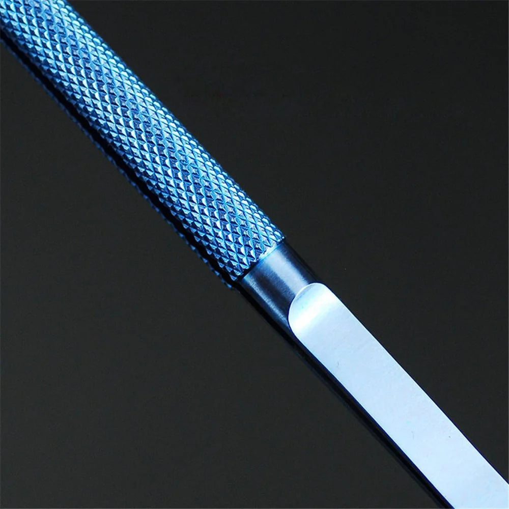 0.15mm Titanium Alloy Fingerprint Jump Wire Tweezer for Mobile Phone Mainboard Maintenance - Straight Tip - 4