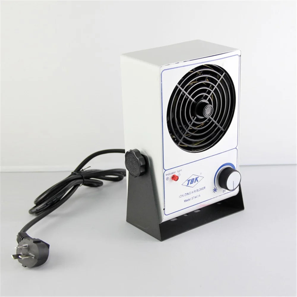 TBK Desktop Ion Fan Maintenance Dedicated Fan Ionizing Air Blower with UK Plug Cable - 1